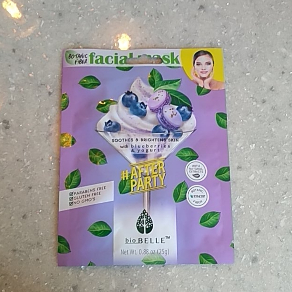 Bio belle botanic fiber facial mask after party